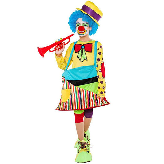 Costume da Clown Multicolore per bambina
