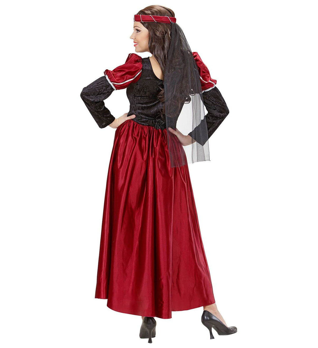 Costume da Dama Medievale Castigliana per donna taglia XL