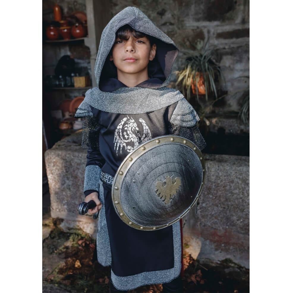 Costume da Cavaliere Medievale Oscuro bambino