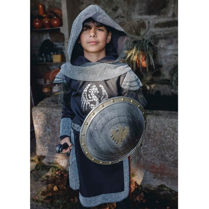 Costume da Cavaliere Medievale Oscuro bambino