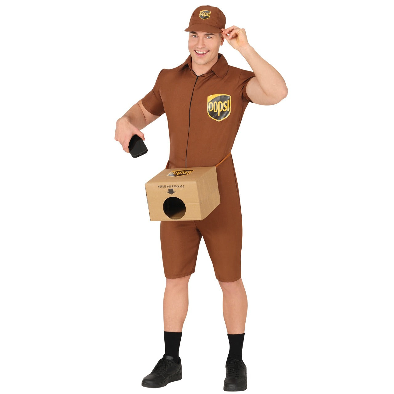 Costume da corriere UPS per uomo