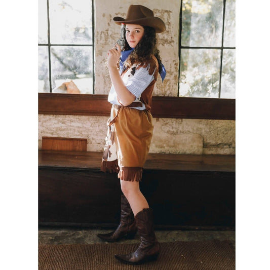 Costume da Cowgirl dell'ovest per donna