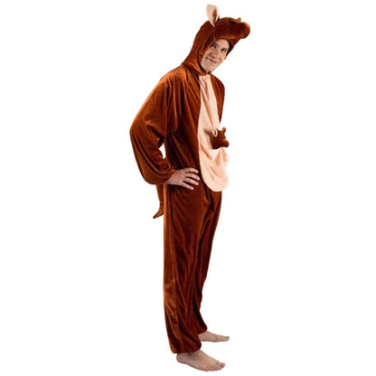 Costume da Canguro Pelo adulto