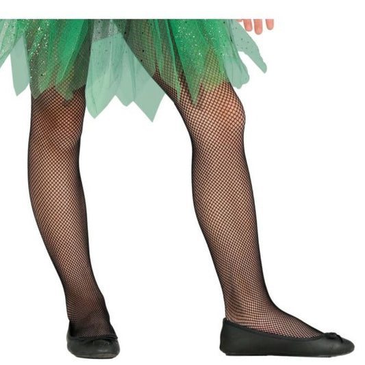 Collant Ragnatele Per Bambini 7-12 Anni – Per Halloween E Carnevale, Nero, In Poliestere-spandex, Accessorio Costumi