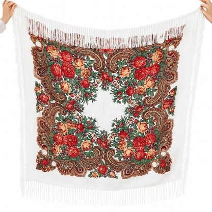 Scialle Tradizionale Bianco