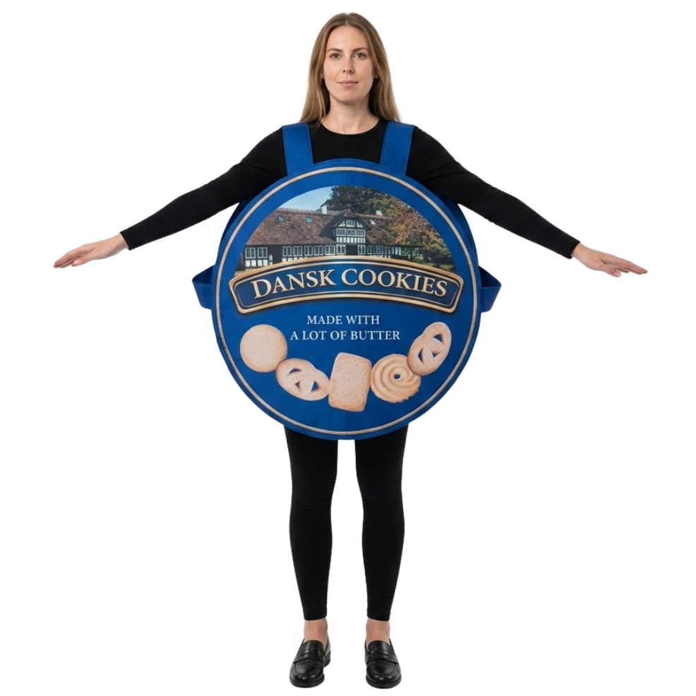 Costume da Barattolo di Biscotti Portacucito per adulto