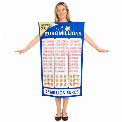 Costume da Lotteria per adulto