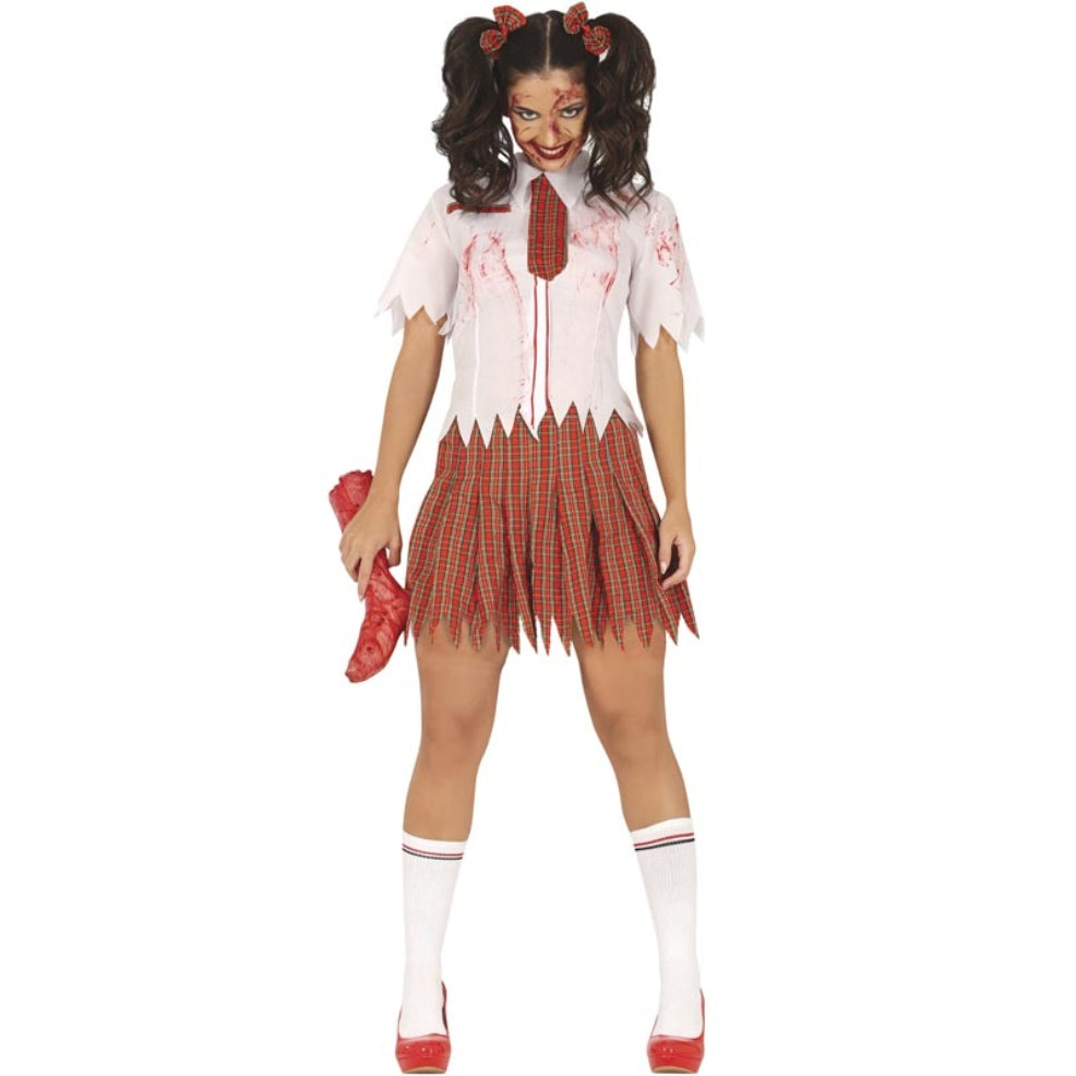 Costume da Collegiale Zombie per donna