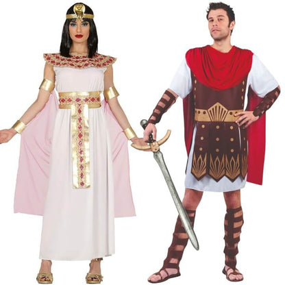 Costumi di coppia da Cleopatra e Marco Antonio