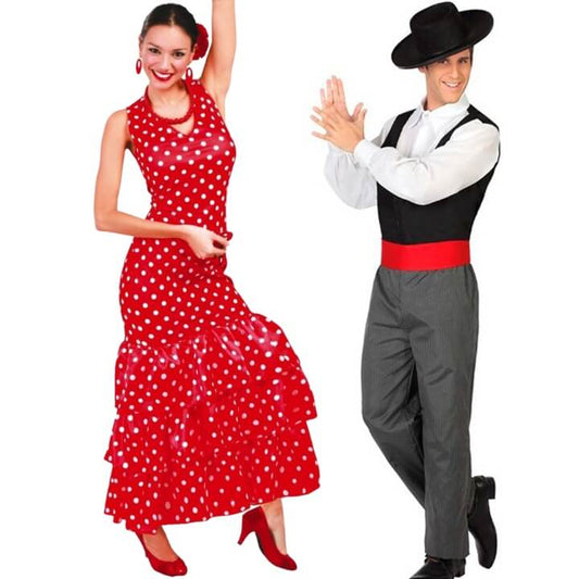 Costumi di coppia da Flamenco