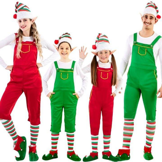 Costumi di gruppo da Elfo salopette