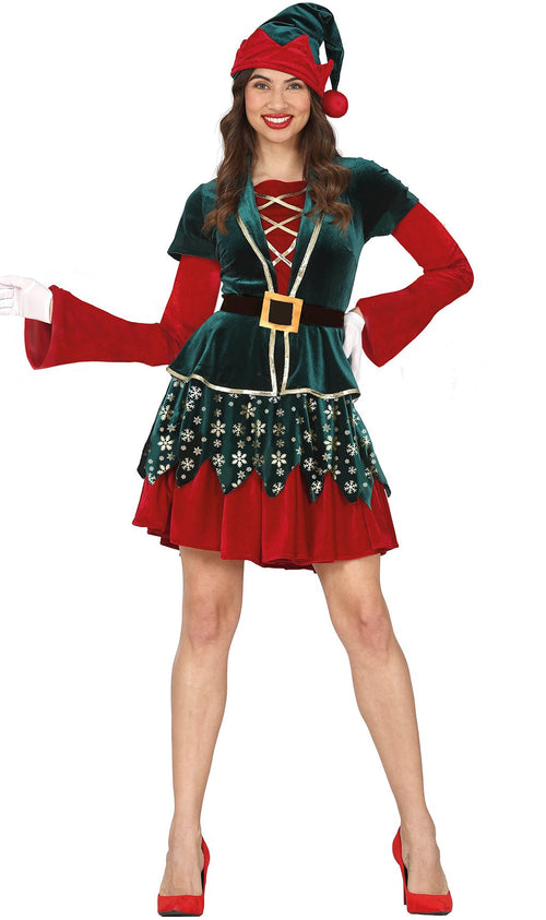 Amazon Vestito Da Elfo Di Natale Elfi Vestito Da Aiutante Di Babbo