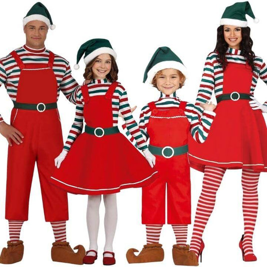 Costumi di gruppo da Elfi aiutanti