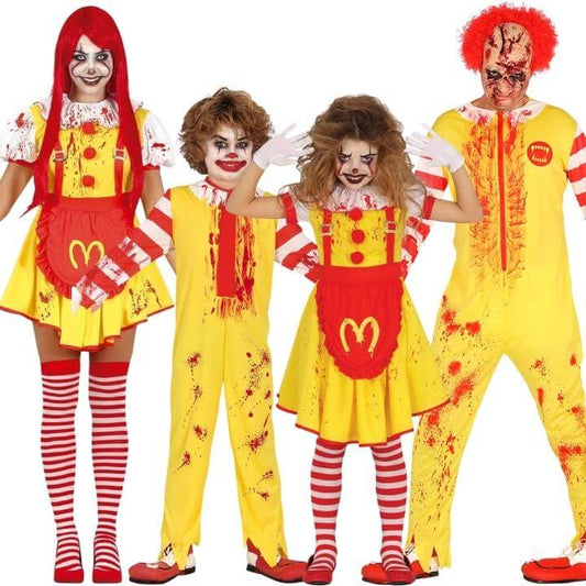 Costumi di gruppo da Pagliacci McDonald
