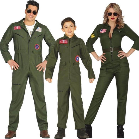 vestito carnevale pilota d'aereo - Tutto per i bambini In vendita