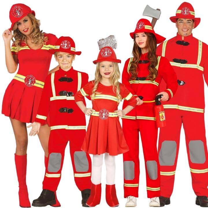 Costumi di gruppo da Pompieri