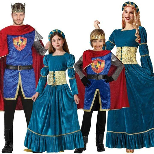 Costumi di gruppo da Re Medievali Deluxe