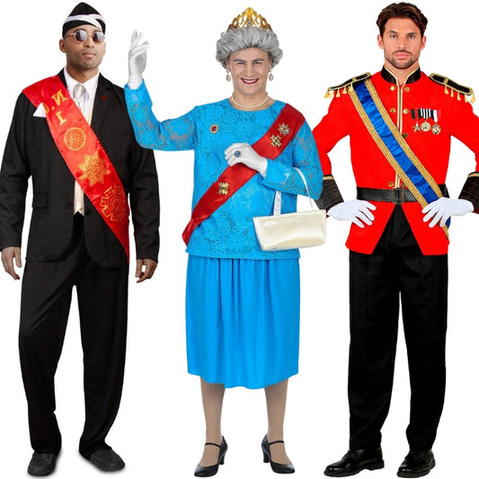 Costumi di gruppo da Famiglia Reale Britannica