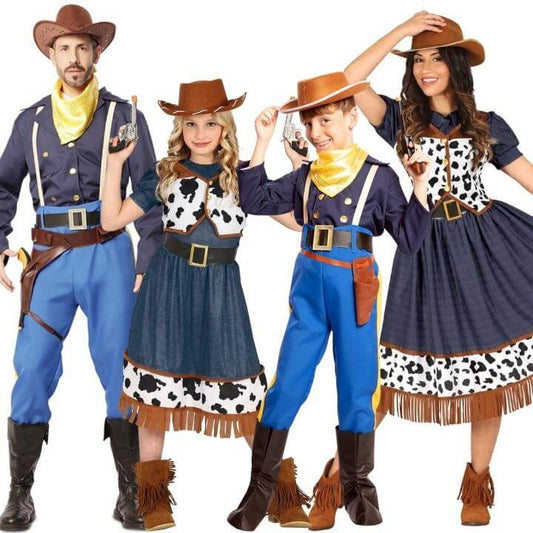 Costumi di gruppo da Cowboy Texani