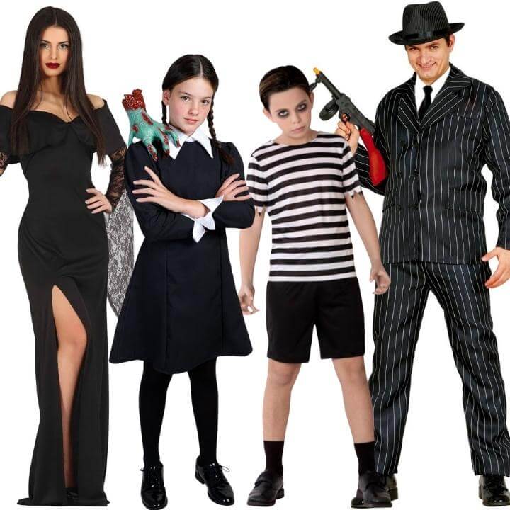 Costumi di gruppo da Famiglia Addams Deluxe