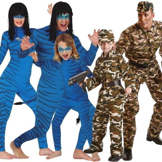 Costumi di gruppo da Avatars e Militari