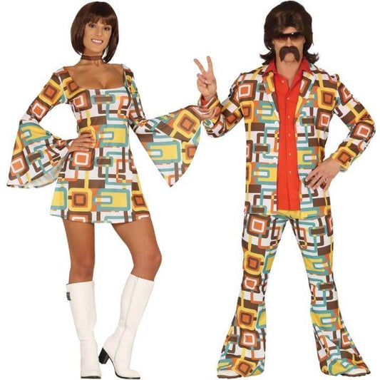 Costumi di coppia da Anni '70 Retro