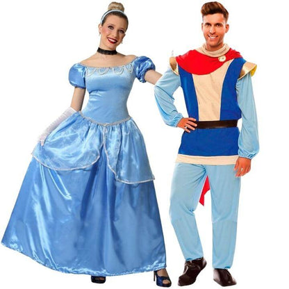 Costumi di coppia da Cenerentola e Principe