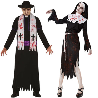 Costumi di coppia da Zombie Religiosi