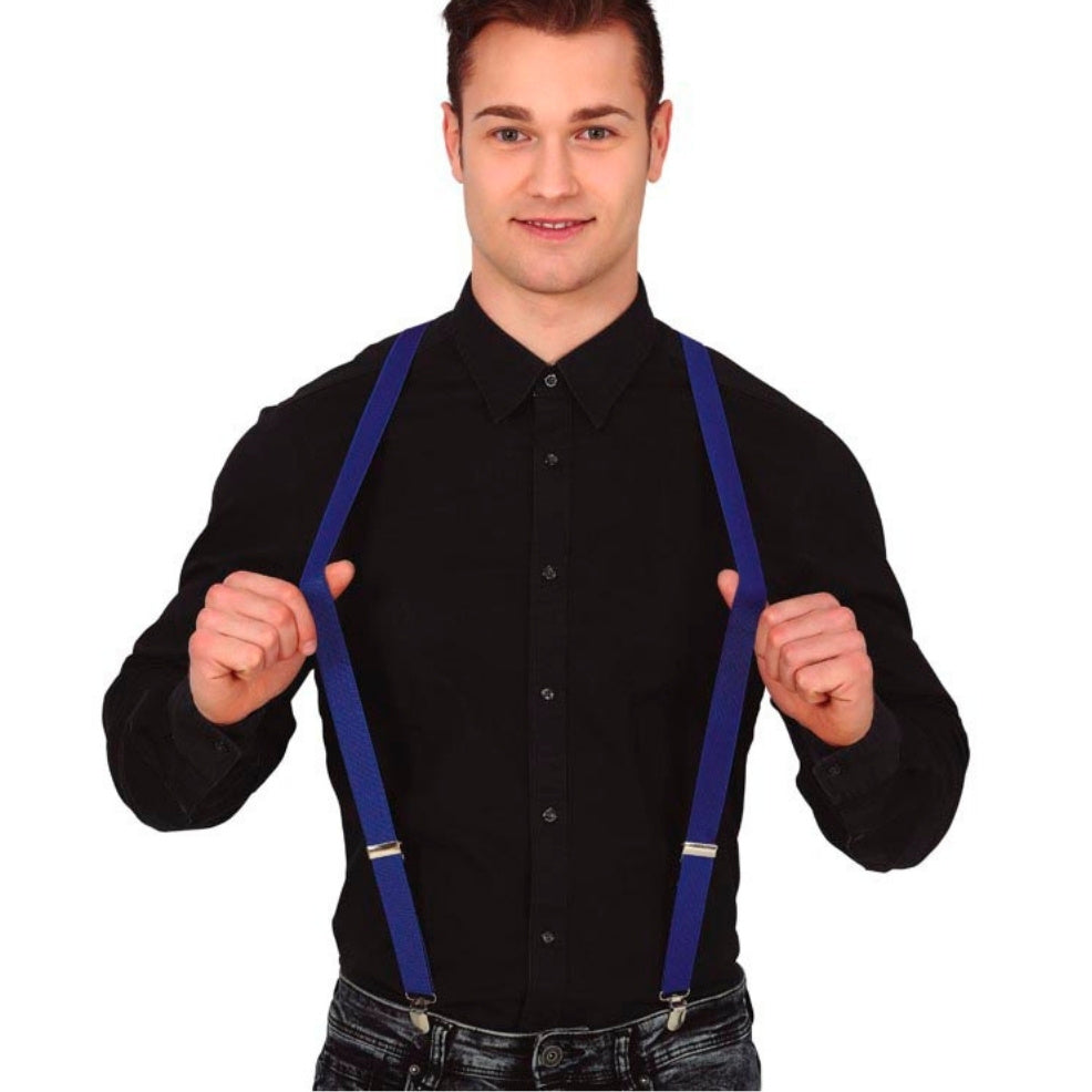 Bretelle blu scuro