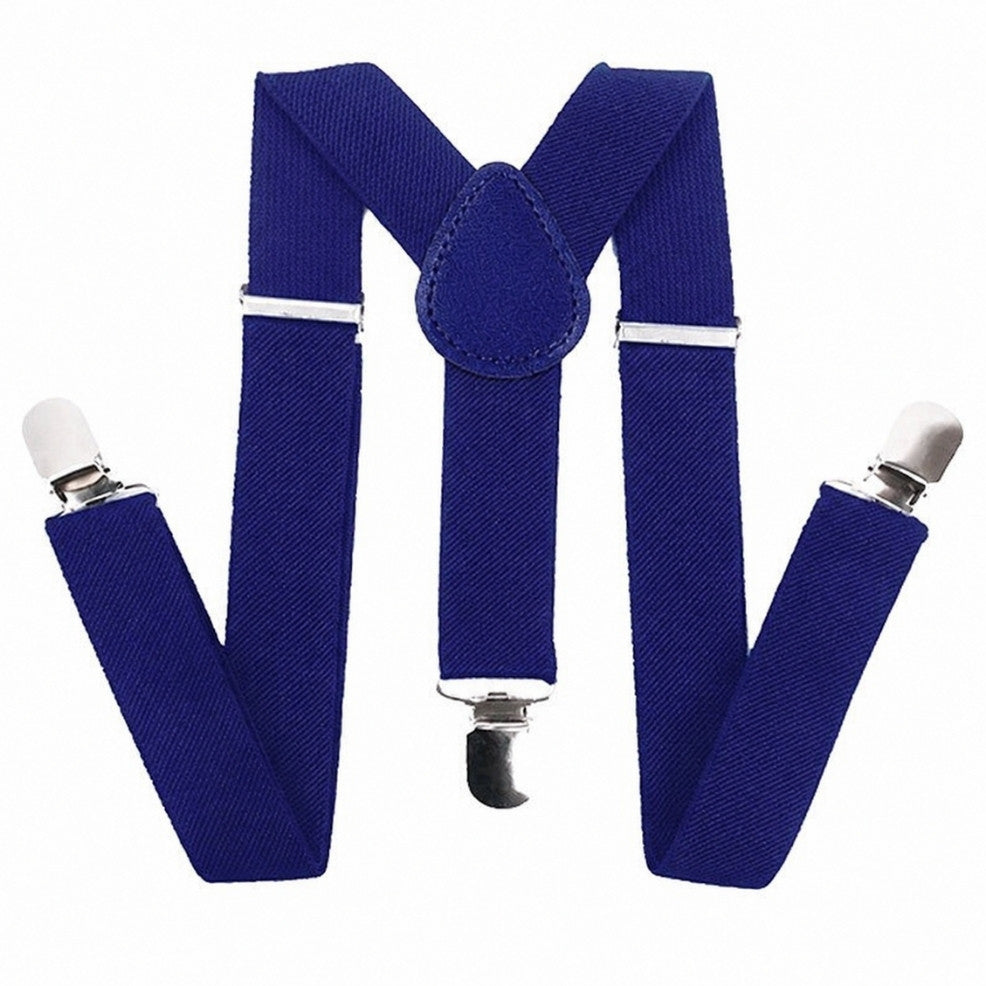 Bretelle larghe blu scuro