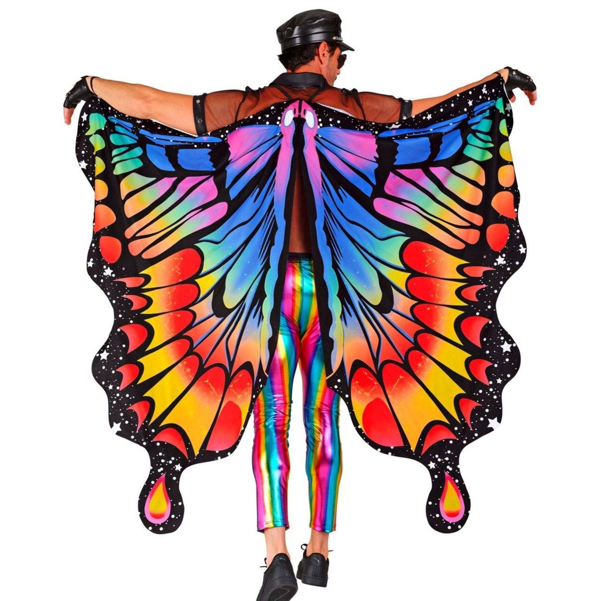 Aomig Ali di Farfalla per Bambini, Costume Fata Bambina, Ragazze Scialle Farfalla con Maschera e Clip, Butterfly Wings Costume Corto(Rosa + Rosa Aomig Ali di Farfalla per Bambini, Costume Fata Bambina, Ragazze Scialle Farfalla con Maschera e Clip, Butterfly Wings Costume Corto(Rosa + Rosa