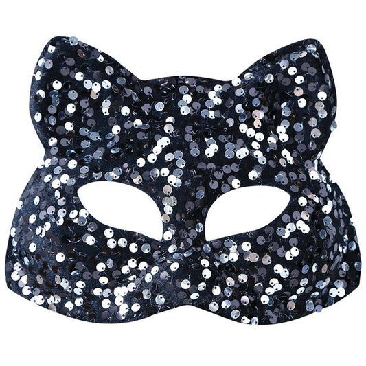 Maschera da Gatto con paillettes