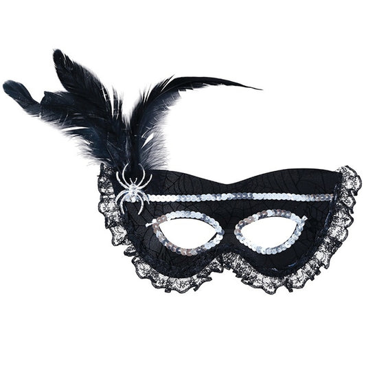 Maschera Nera con Ragno