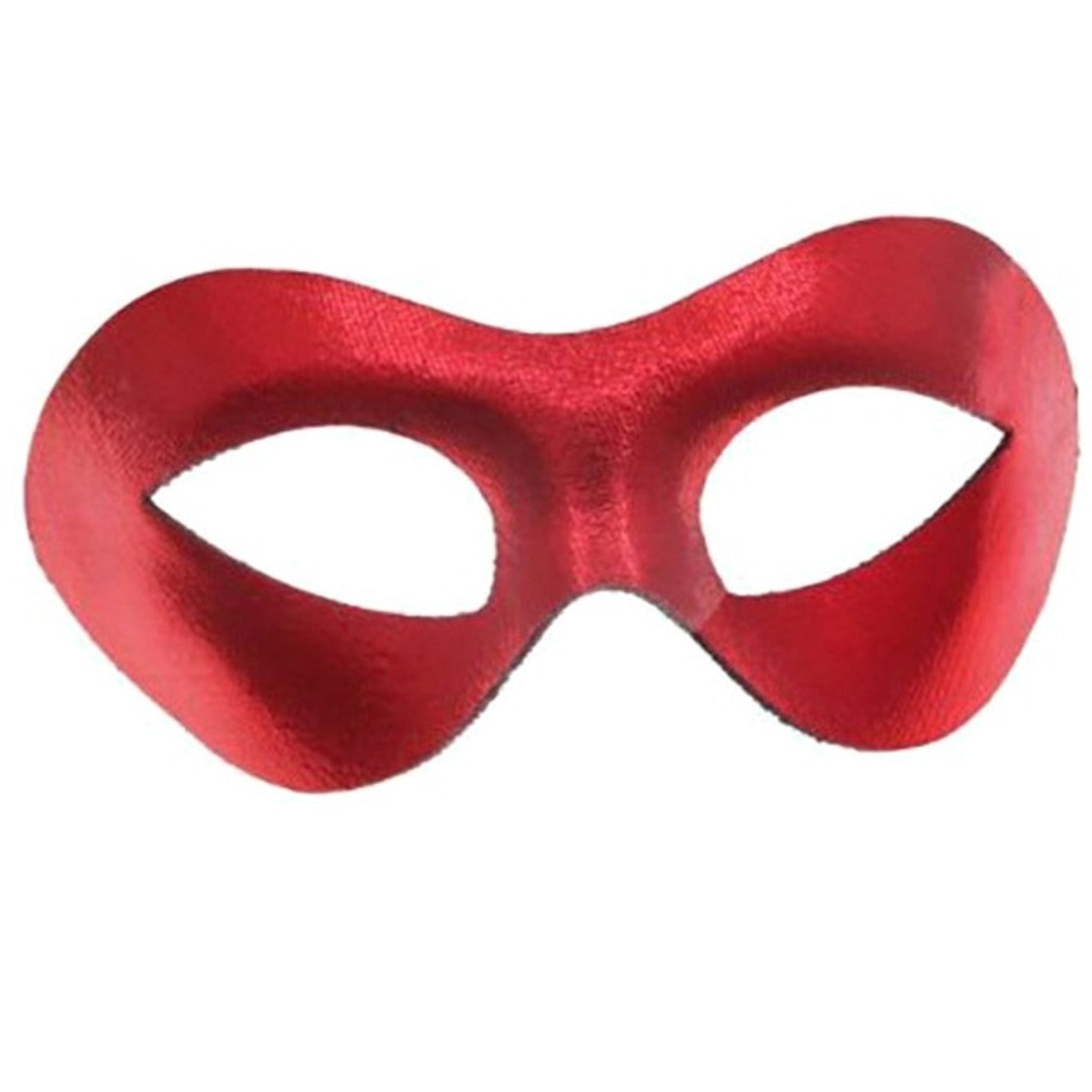 Maschera rossa metallizzata