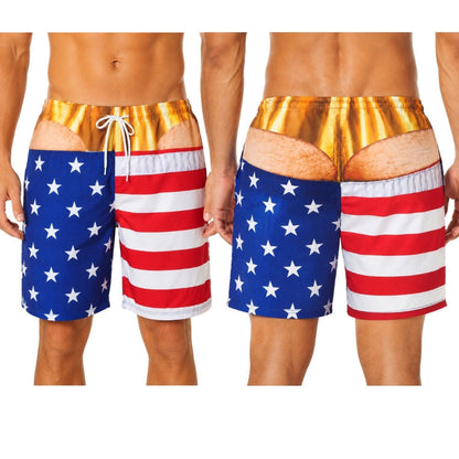 Costume da bagno Divertente USA