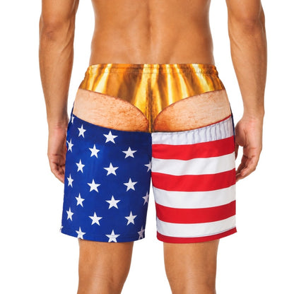 Costume da bagno Divertente USA