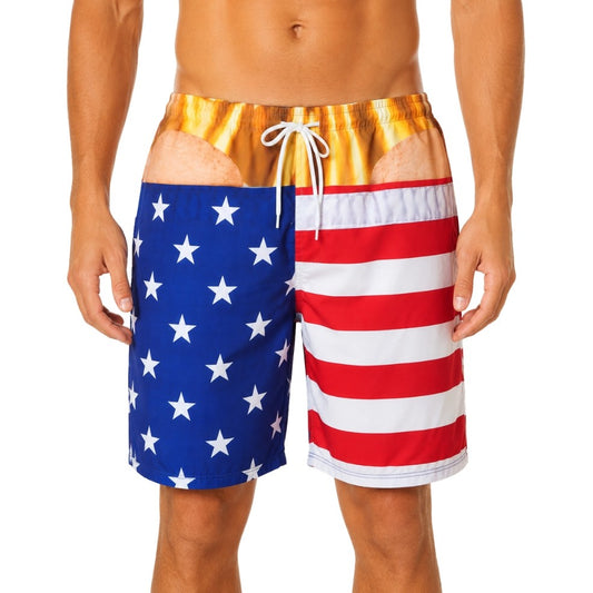 Costume da bagno Divertente USA