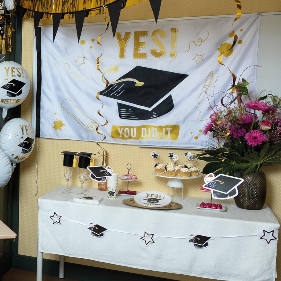 Bandiera per la festa di laurea