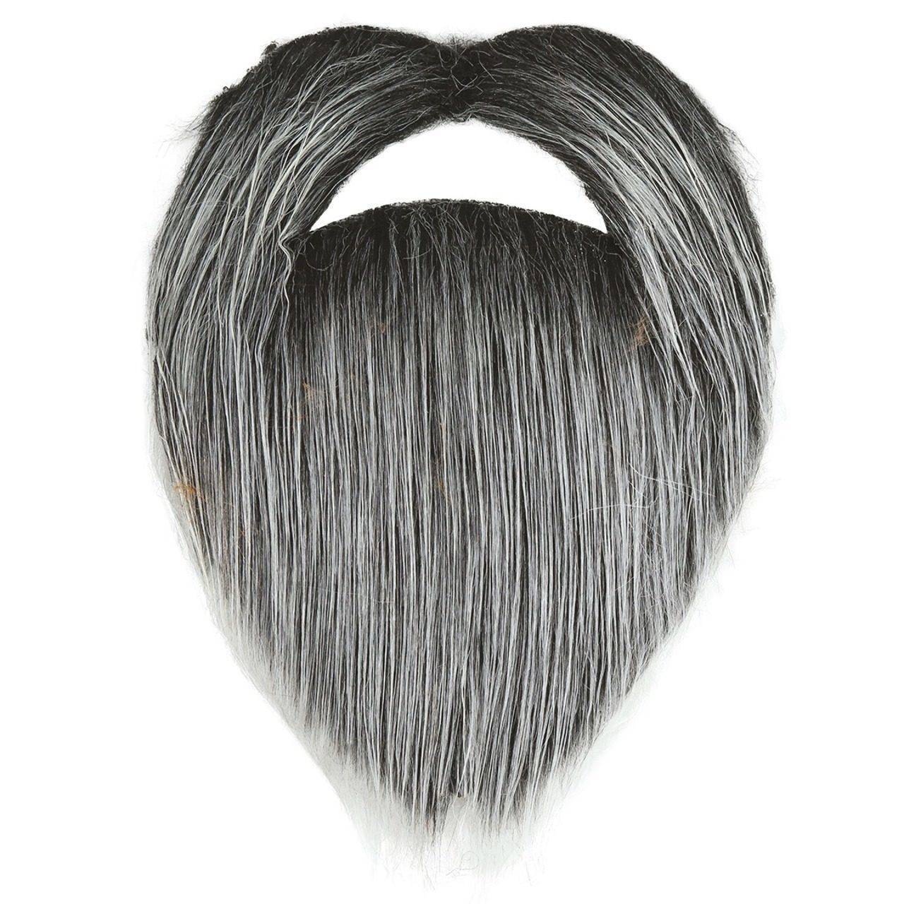 Barba con Baffi Grigio