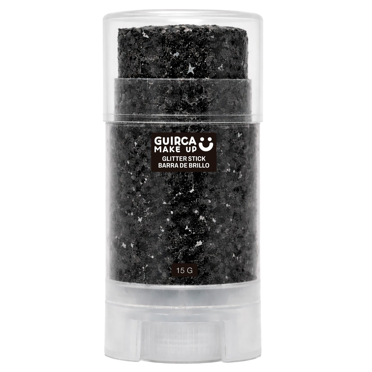 Barra Trucco Purpurina Glitterata Nero