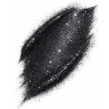 Barra Trucco Purpurina Glitterata Nero