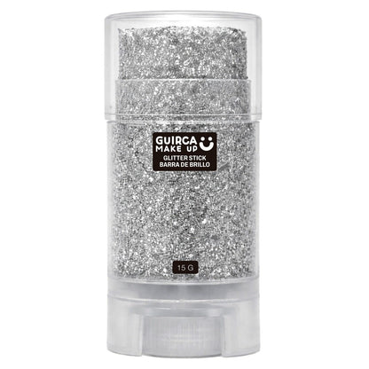 Barra Trucco Purpurina Glitterata Argento