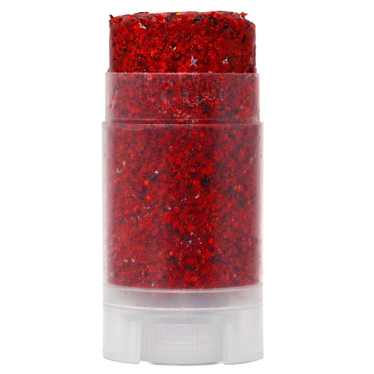 Stick Trucco Glitter Purpurina Rosso 