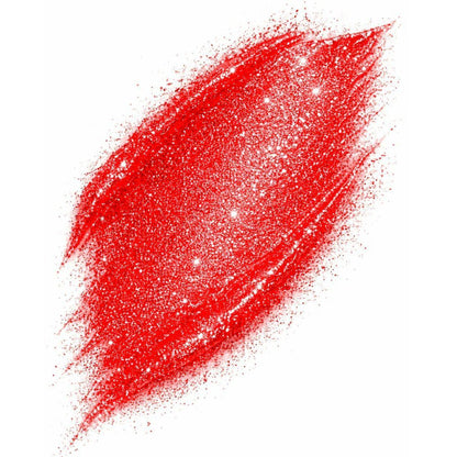 Stick Trucco Glitter Purpurina Rosso 