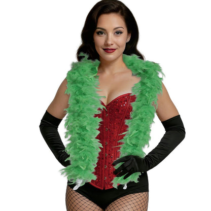 Boa Piume Verde Chiaro 80gr