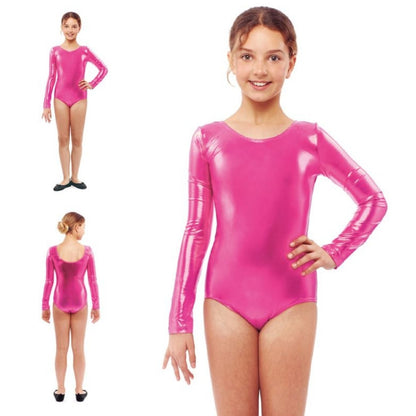 Body Rosa Metalizzato per bambini