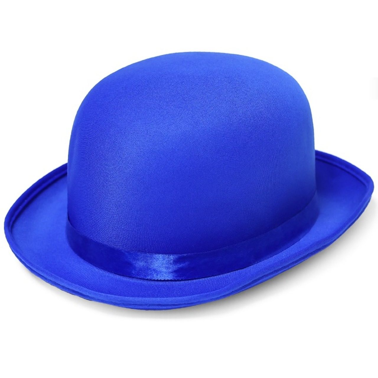 Cappello a bombetta blu