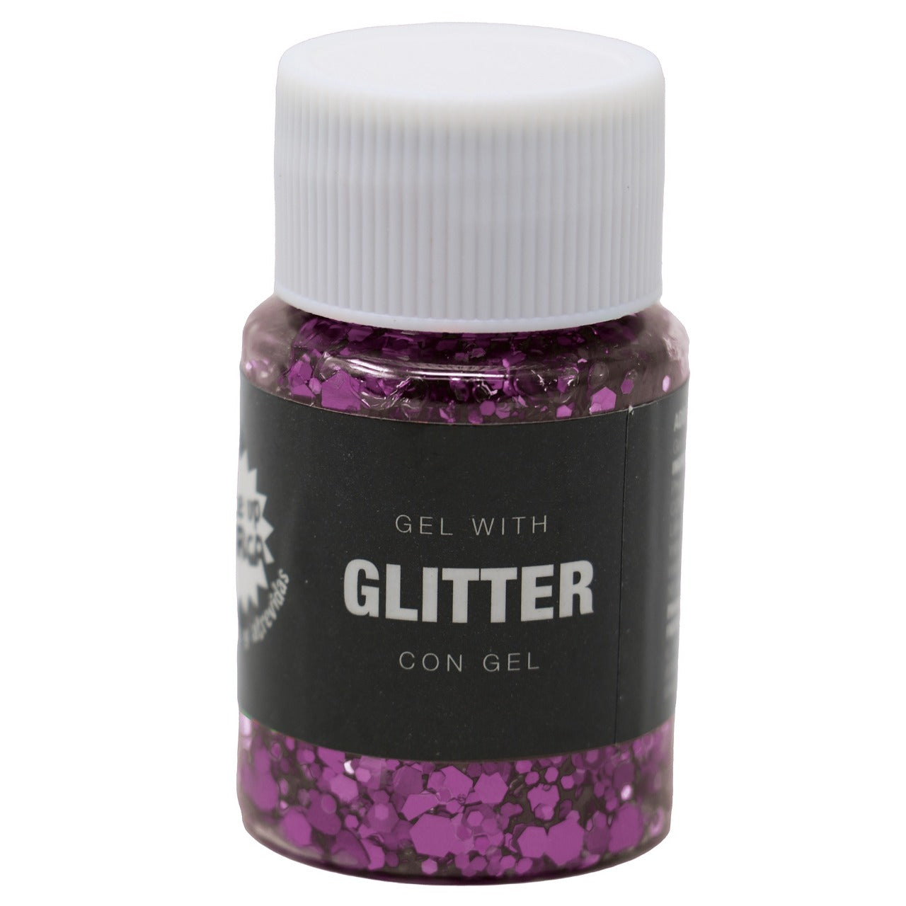 Barattolo di Gel Glitterato Lilla