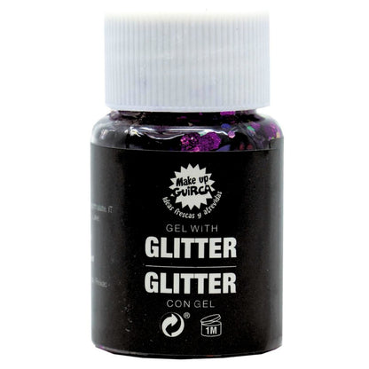 Barattolo di Gel Glitterato Lilla