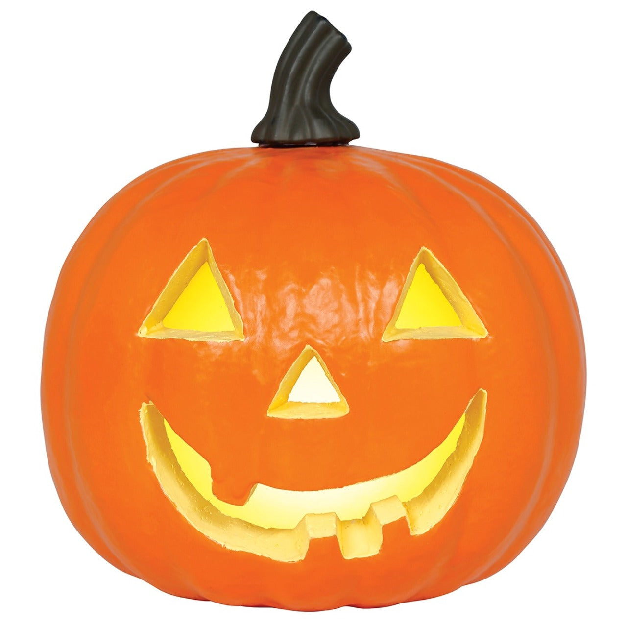 Zucca in gommapiuma con luce